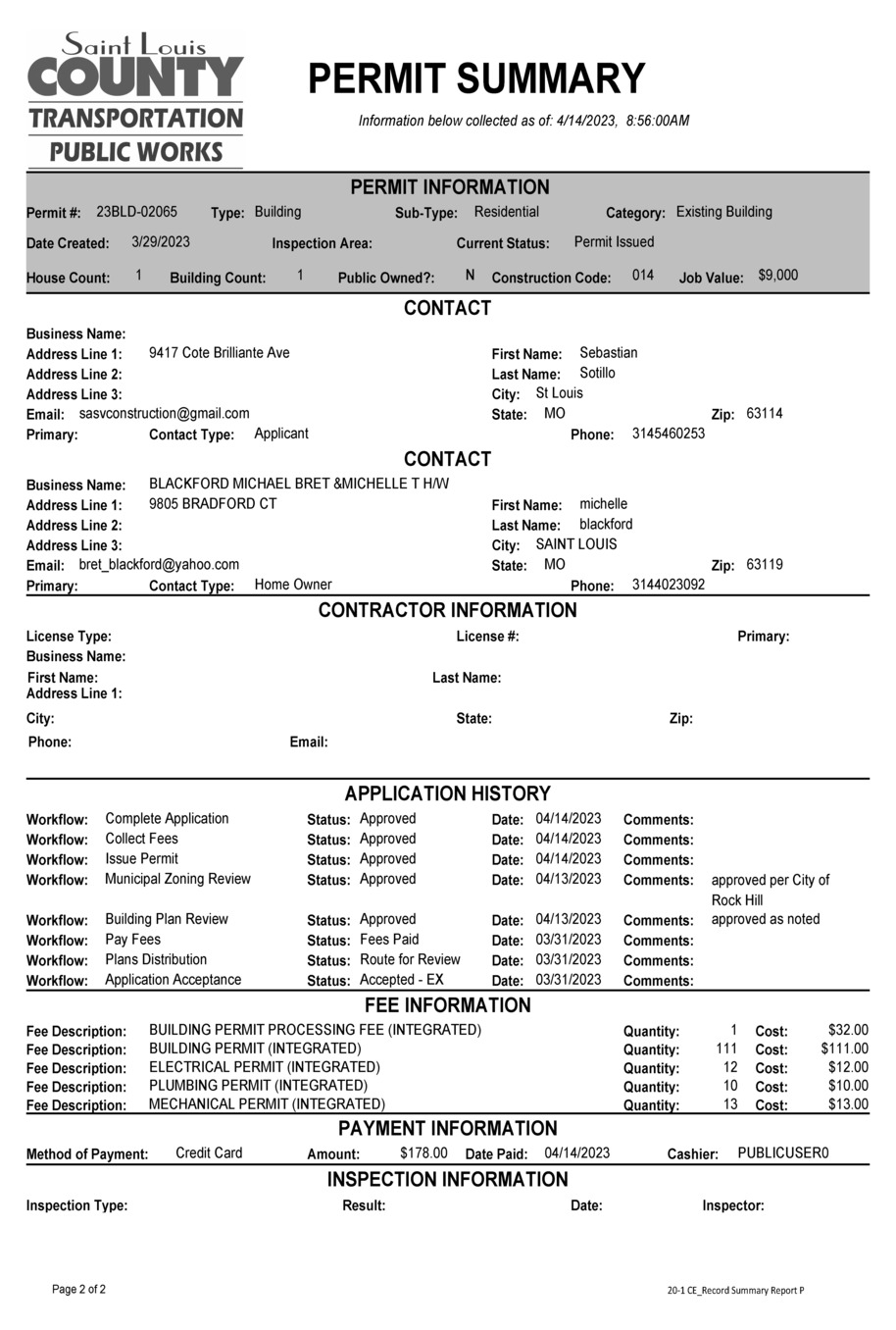 9805 permit